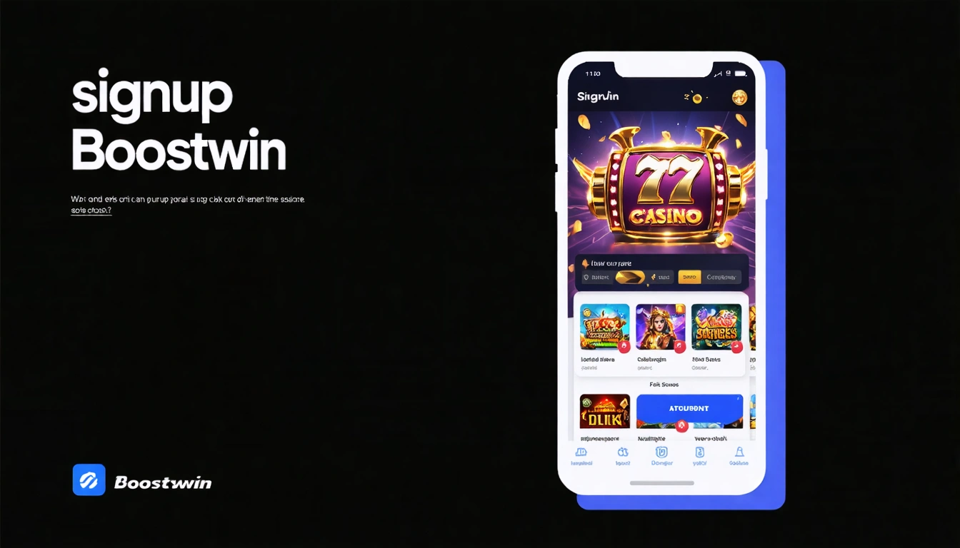 signup Boostwin
